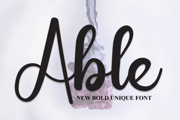 Able: A Friendly Handwritten Font That Elevates Real Business Materials