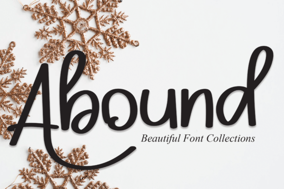 Abound: A Friendly Handwritten Font for Digital Branding
