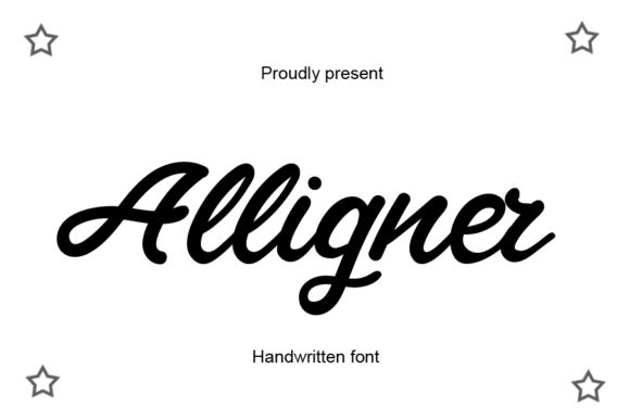 Alligner: A Handwritten Font That Elevates Real Small Business Branding