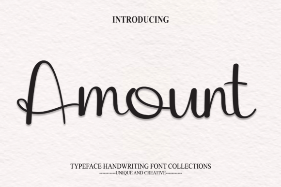 Amount: A Friendly Handwritten Font for Scroll-Stopping Campaigns