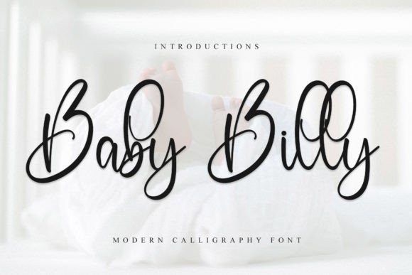 Baby Billy: A Dainty Script Font That Makes Your Campaign Feel Intentional