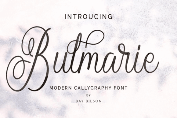 Bulmarie: A Handwritten Font That Builds Brand Connection