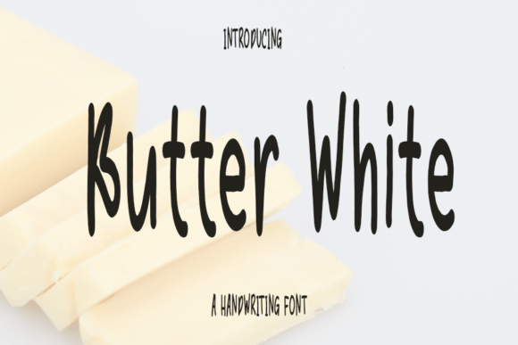 Butter White: A Handwritten Font That Feels Like a Quiet Conversation