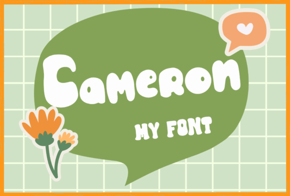 Cameron Handwritten Font for Crafters & Sellers