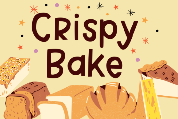 Crispy Bake: A Handwritten Font That Feels Like a Thoughtful Note