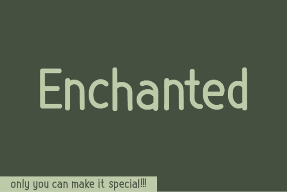 Enchanted: A Handwritten Typeface That Feels Like Magic—On Screen