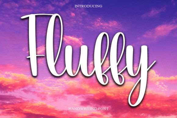 Fluffy: A Friendly Handwritten Font for Editorial Design