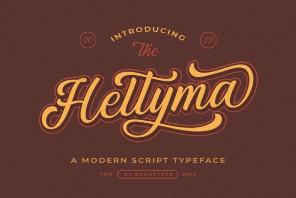 Heltyma: A Vintage Script Font That Elevates Your Brand
