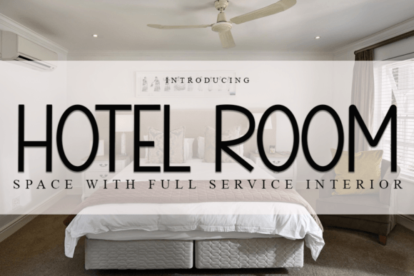 Hotel Room: A Modern Handwritten Font for Real Branding Work