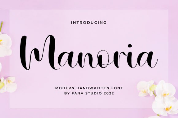 Manoria: A Script Font That Earns Its Place in Real Campaigns