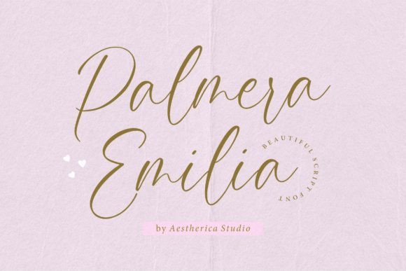 Palmera Emilia: A Warm, Expressive Script Font for Real Branding Work