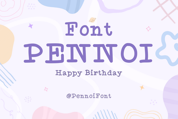 Pennoi: A Playful Handwritten Typeface for Digital Branding