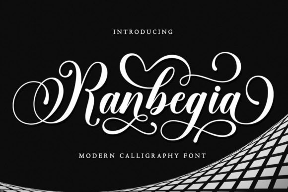Ranbegia Script Font for Elegant Digital Branding