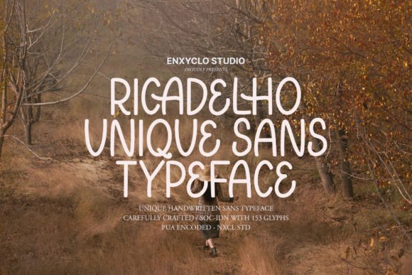 Ricadelho: A Hand-Lettered Font That Elevates Small Business Branding