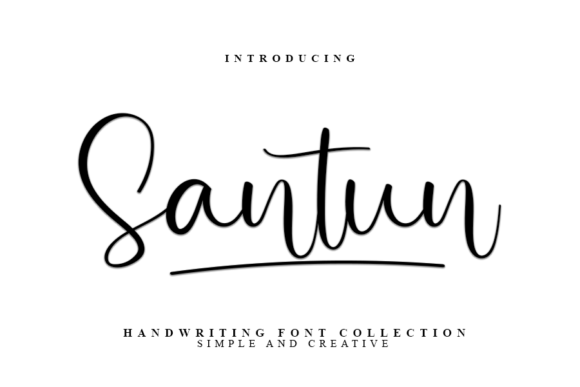 Santun: A Bold Script Font That Earns Its Place in Campaign Design