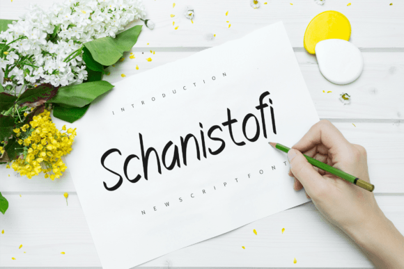 Schanistofi Font: A Bold, Authentic Display Typeface for Makers