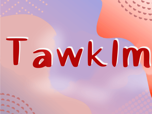Tawklm: A Script Font That Feels Like a Handshake