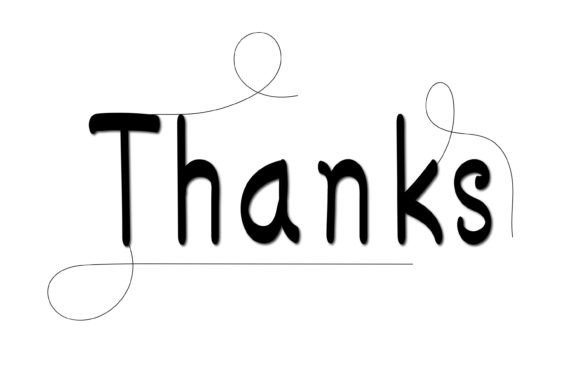 Thanks: A Playful Handwritten Font for Digital Branding