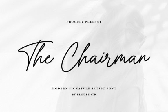 The Chairman: A Handwritten Font That Makes Your Campaign Feel Human