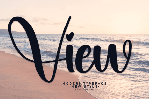 View: A Script Font That Speaks With Intention
